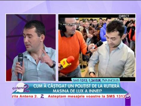 Mihai Daniel Ţiplea, câştigătorul super-maşinii de la Radio ZU