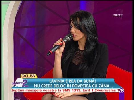 Lavinia Pârva: "I-am certat pe baieţii care mi-au compus ultima melodie"