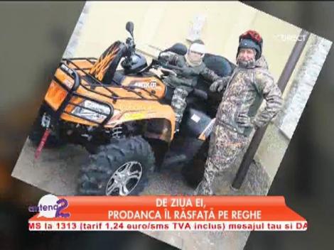 De ziua ei, Prodanca îl răsfaţă pe Reghe