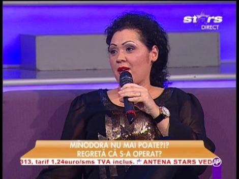 Minodora: "După operaţie mi-a căzut părul şi pielea mi s-a exfoliat"
