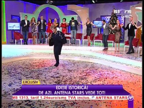 Vedetele AntenaStar incing hora unirii