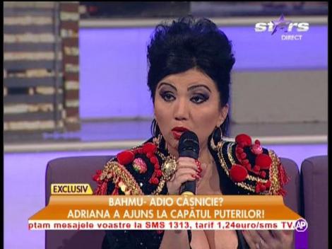 Adriana Bahmuţeanu: "Eu nu nu vreau să-l bag pe Prigoană în puşcărie, dar el insistă"