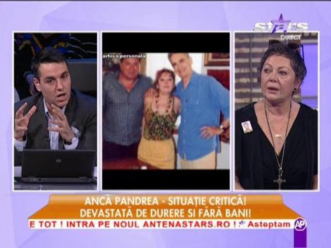Anca Pandrea: "Azi-noapte am vorbit cu Iura, este puţin mai liniştit. Mă simţea agitată"