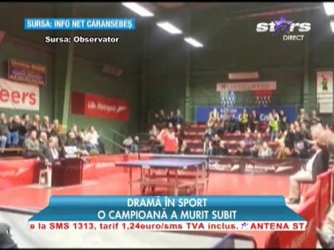 Jucătoarea de tenis de masă Valeria Borza a murit inexplicabil, în Franţa, secerată în câteva ore de o meningită