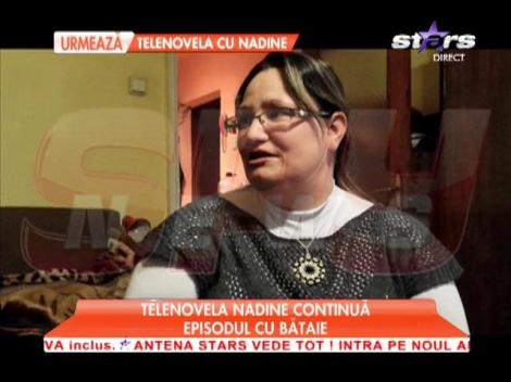 Telenovela Nadine, episodul cu bătaie
