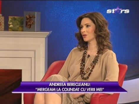 Andreea Berecleanu: "Încerc să-mi prelungesc copilăria prin copiii mei"