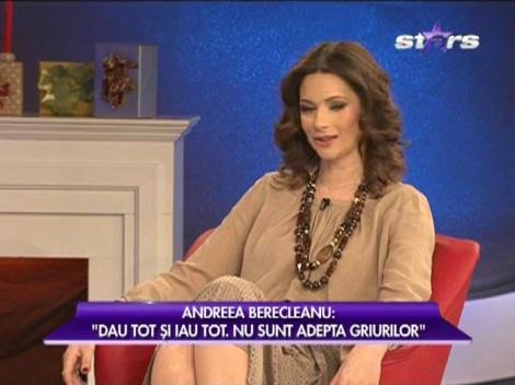 Andreea Berecleanu: "Mi-am dorit să dureze căsnicia mea până la capăt"
