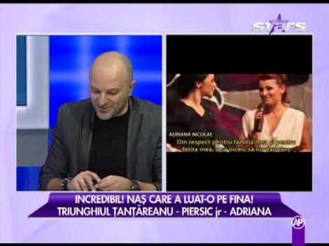 Tringhiul amoros Dragoş Ţântăreanu - Piersic Jr. - Adriana Nicolae