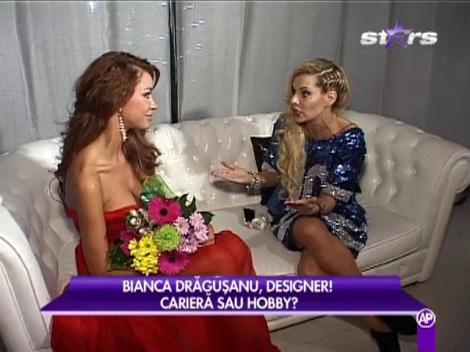 Bianca Drăguşanu, încântată de rezultatul prezentării colecţiei sale de haine la Bucharest Fashion Week