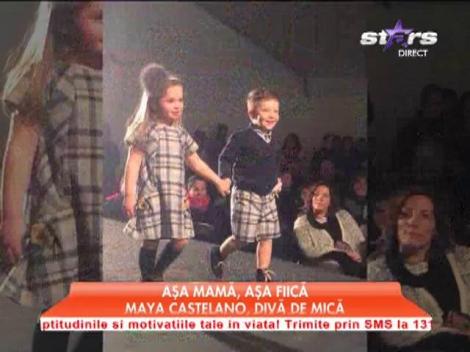 Fiica Antoniei, pe podiumul de modă din Italia