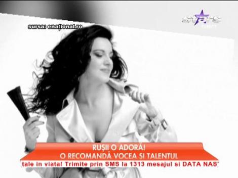 Soprana Angela Ghiorghiu, sexy pentru ruşi