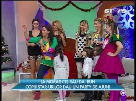 La Morar , copiii starurilor dau un party de Ajun