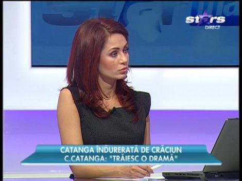 Cornelia Catanga, în deprese de Crăciun