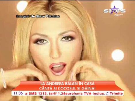 Andreea Bălan - "Nu le am cu bucătăria"