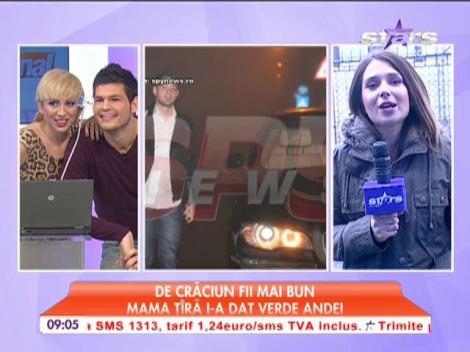 Anda Adam, Crăciun în familia lui Cătălin Ţîră