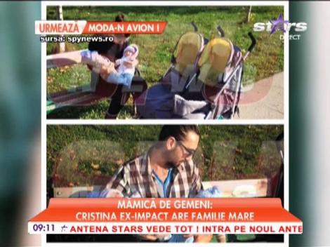 Cristina de la Impact a născut gemeni!