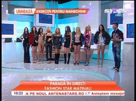 Parada in direct! Fashion Star Matinal