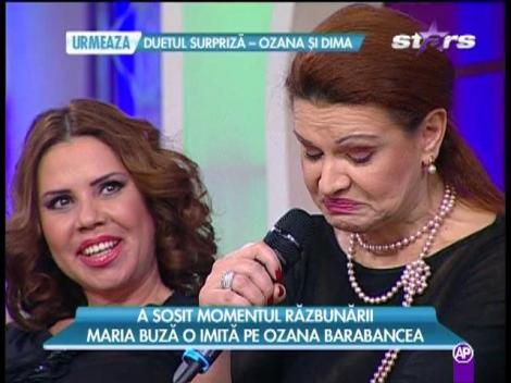 Maria Buză o imită pe Ozana Barabancea