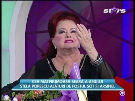 Stela Popescu, întâlnire  cu fostul soţ: "Nu am fost niciodata gelos pe Arşinel"