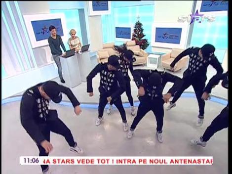 Trouble Crew dansează în platoul Star Matinal
