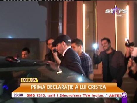 Momentul când Adrian Cristea s-a întors de la Paris