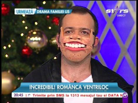 Crina, femeia ventriloc