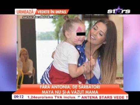 Antonia, fără fiica sa de sărbători