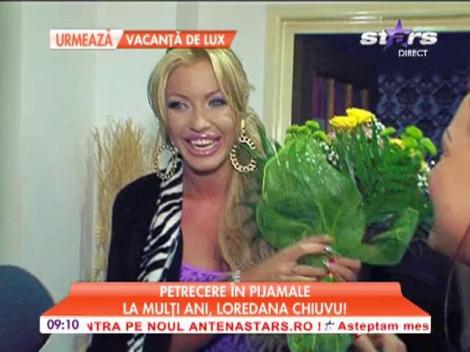 Petrecere în pijamale cu Loredana Chivu