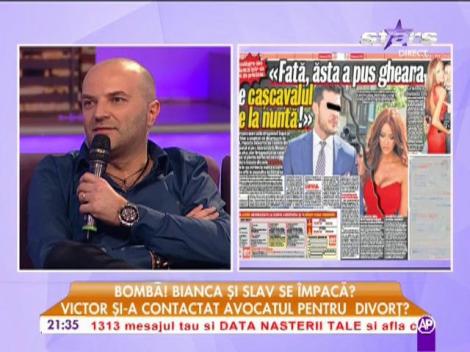 Bianca şi Slav, divorţ pe bani