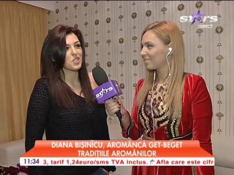 Diana Bişinicu, aromâncă get-beget