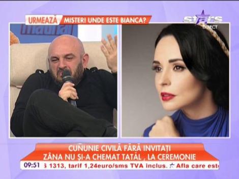 Andreea Marin nu şi-a chemat tatăl la ceremonie
