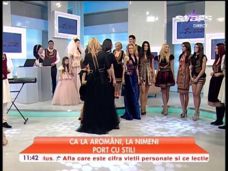 Prezentare de modă cu cele mai frumoase costume ale aromânilor