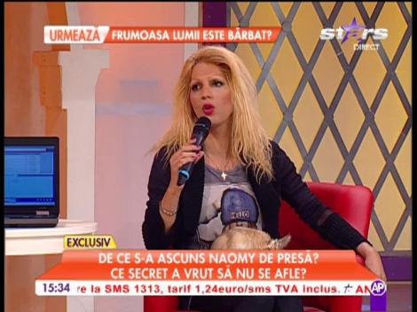 De ce s-a ascuns Naomy de presă?