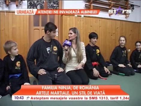 Familia ninja, de România