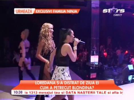 Loredana Chivu s-a distrat de ziua ei