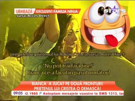 Bianca a jucat pe două fronturi