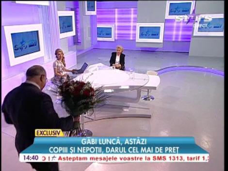 Gabi Luncă se bucură de tot ce viaţa i-a oferit mai de preţ