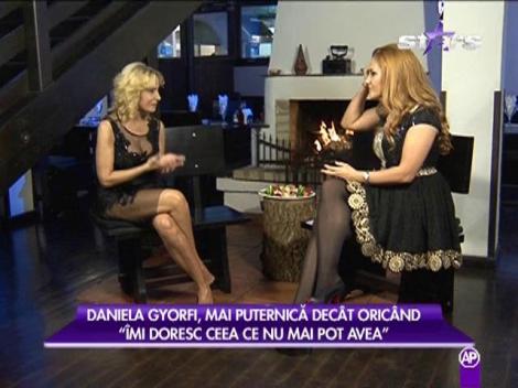 Daniela Gyorfi: "Niciodată nu sunt suficient de slabă"