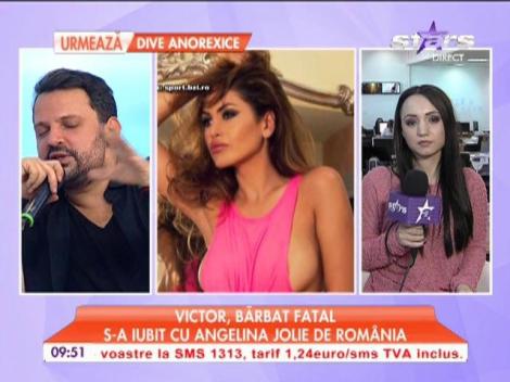 Victor s-a iubit cu Angelina Jolie de România