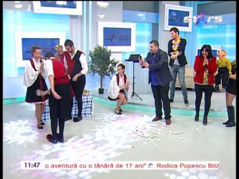 Ionuţ Galani cântă la Star Matinal