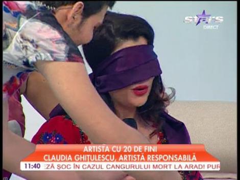 Claudia Ghiţulescu îşi învinge fobiile