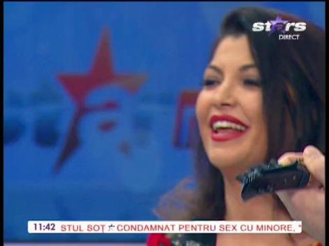 Claudia Ghiţulescu cântă la Star Matinal