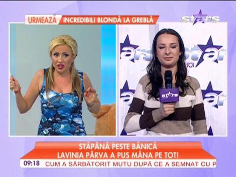 Lavinia Pârva, stăpână peste Bănică