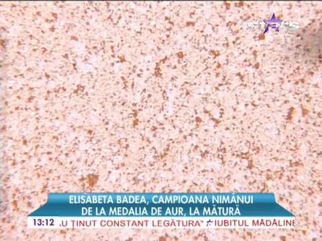 Elisabeta Badea, de la medalia de aur, la mătură