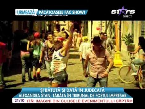 Alexandra Stan, bătută şi dată în judecată