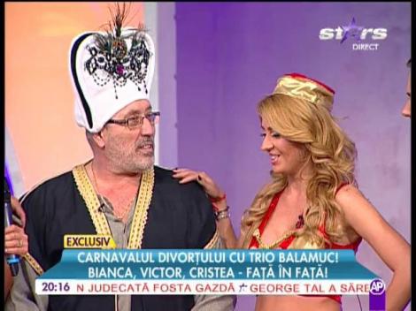 Carnavalul divorţului Bianca, Victor, Cristea