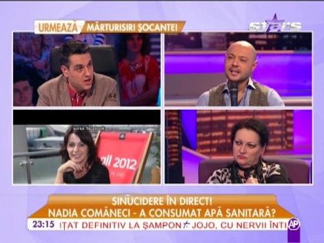 Nadia Comăneci, tentativă de sinucidere