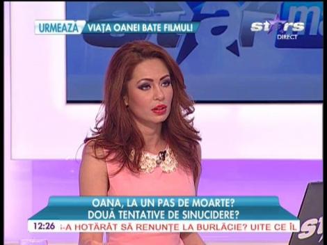 Oana Zăvoranu, două tentative de sinucidere