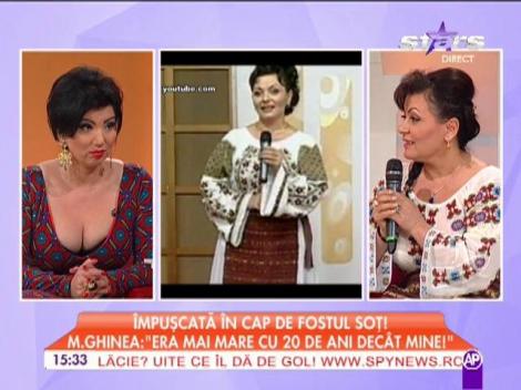Maria Ghinea, împuşcată în cap de fostul soţ