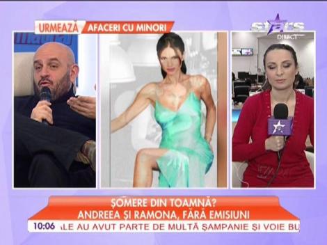 Andreea Marin şi Ramona Bădescu, fără emisiuni